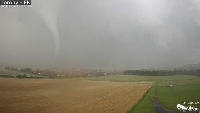 Tornado u mađarskom gradu Szombathelyju