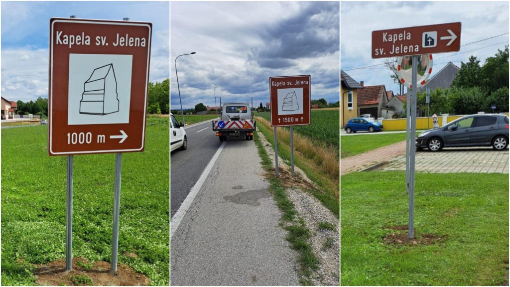 putokaz kapela sv. Jelene Šenkovec