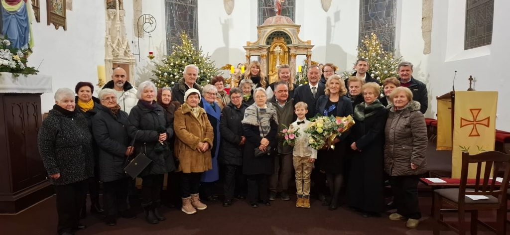 Obitelj Novak u Crkvi u Nedelišću