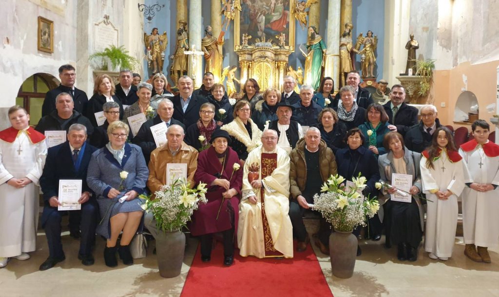 Dan kršćanskog braka, okupljeni parovi