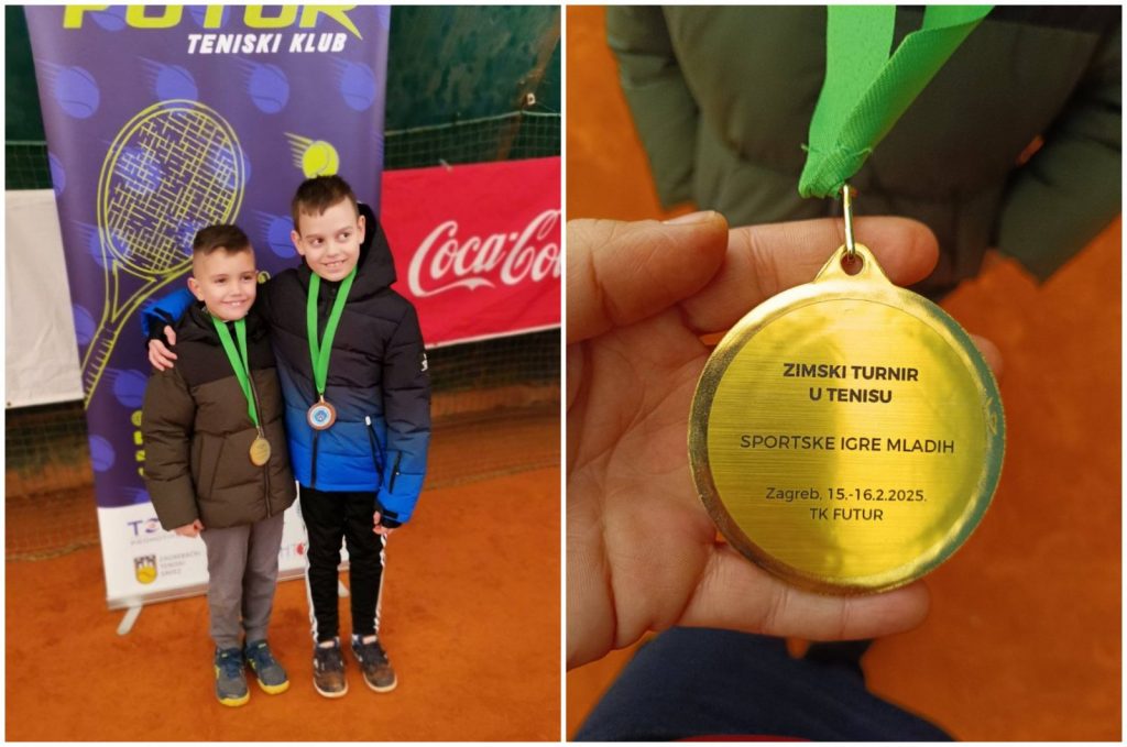 Deni Fuš i Mateo Sačer sportske igre mladih