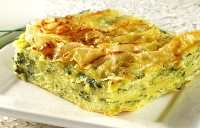 Lagana pita od tikvica