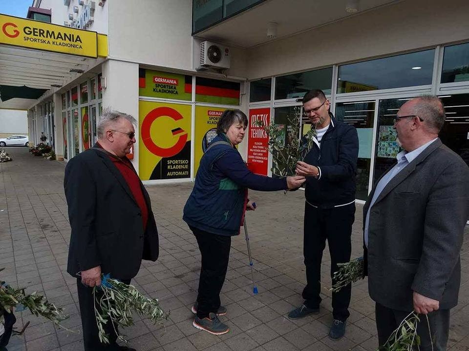 HDZ Čakovec maslinove grančice