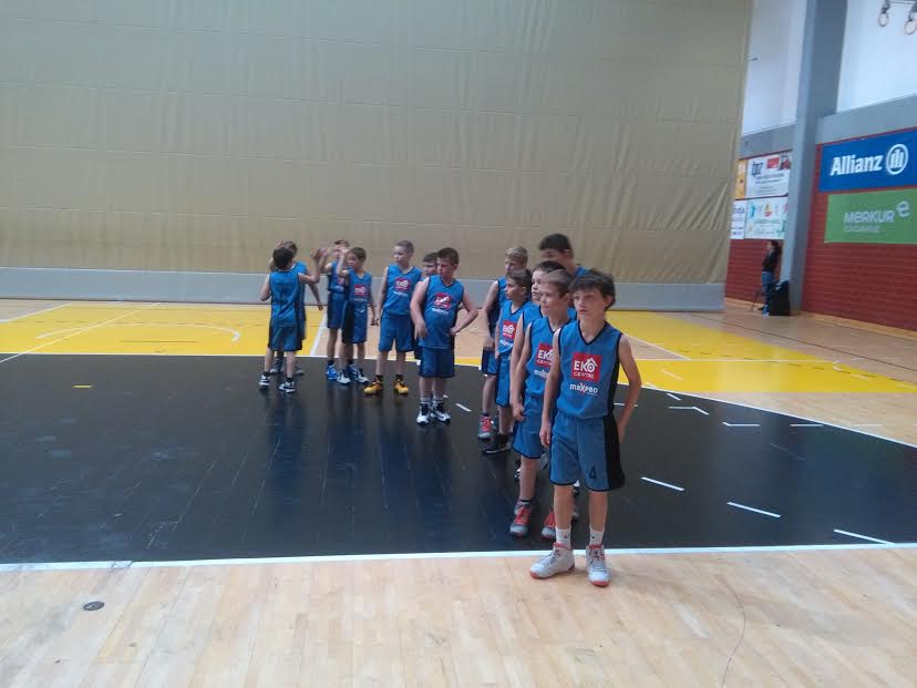 Mali košarkaši Čakovca U11 na državnom prvenstvu u Zagrebu