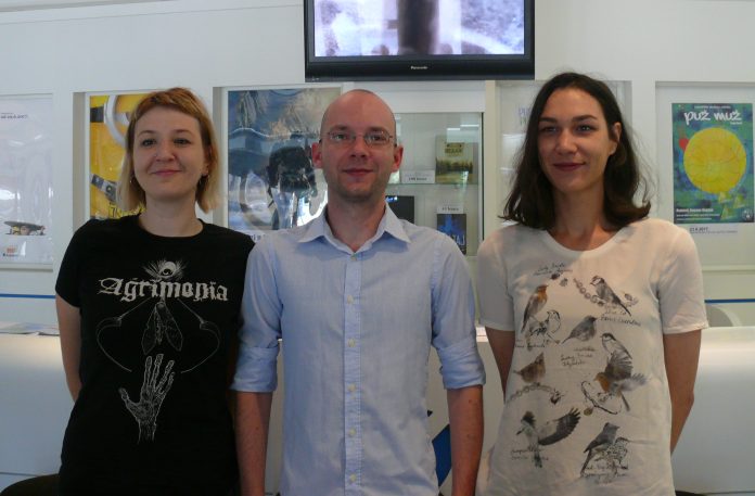 Neda Madjar, Tomislav Duvnjak i Lidija Matulin, idejni začetnici i voditelji projekta Kulturoš