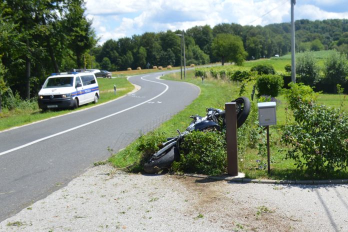 Prekopa prometna nesreća motorist