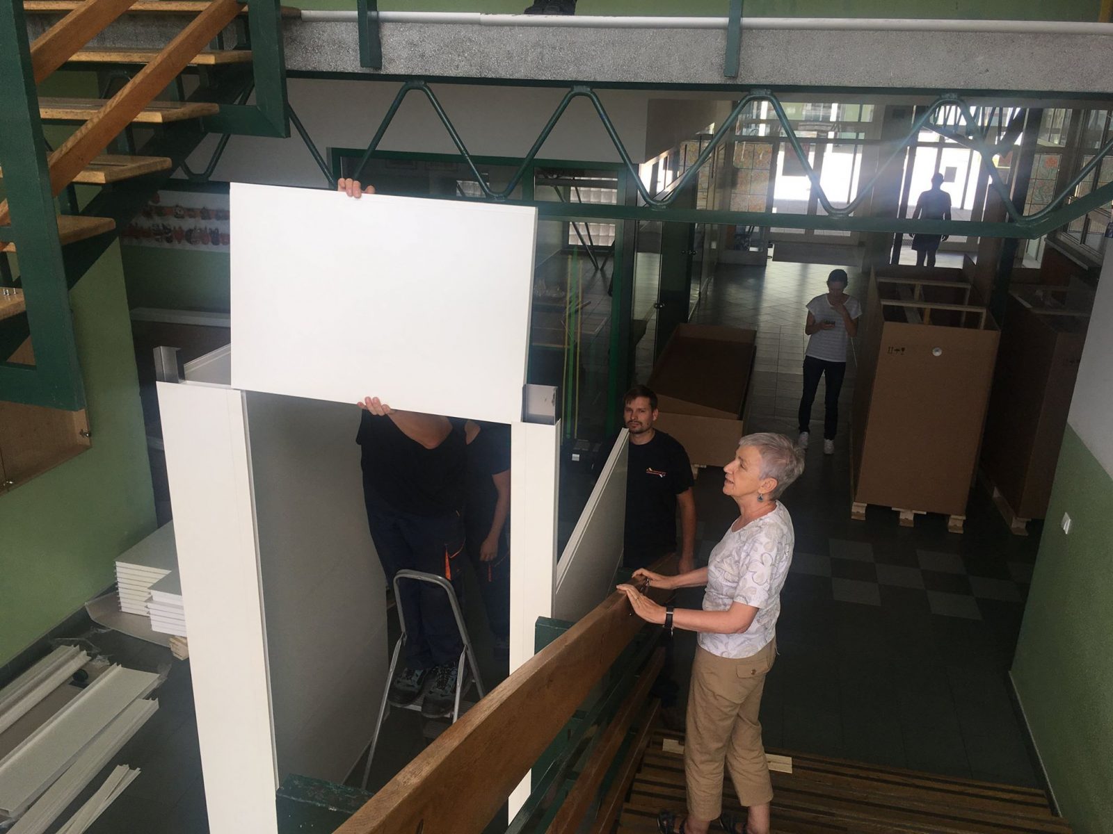 Postavljanje okvira dizala