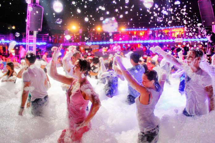 pjena party Nedelišće