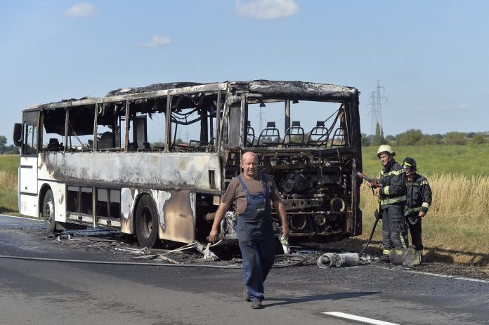 požar autobus Varaždin