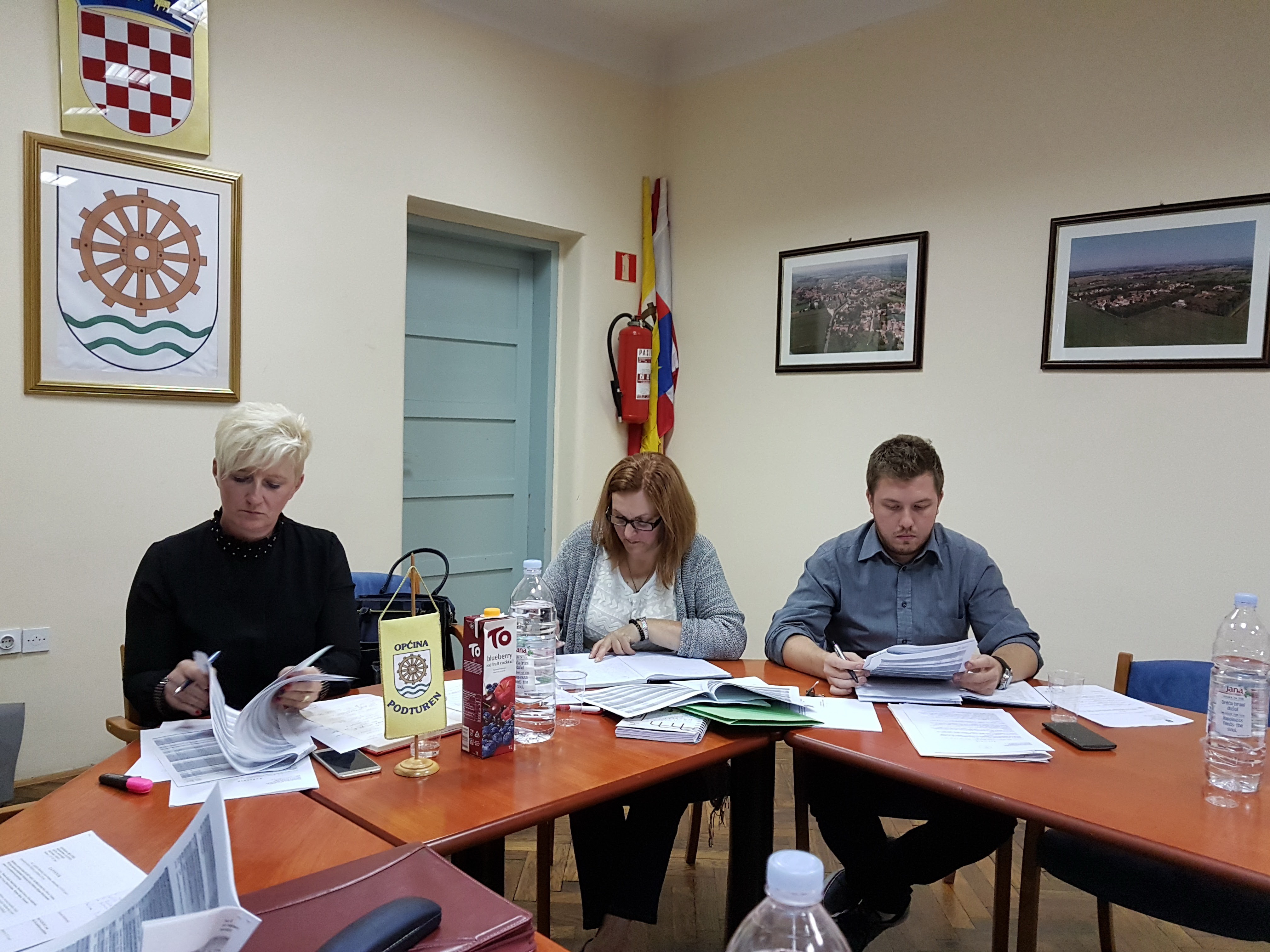 Načelnik Perica Hajdarović i predsjednica Općinskog vijeća Mirjana Murk