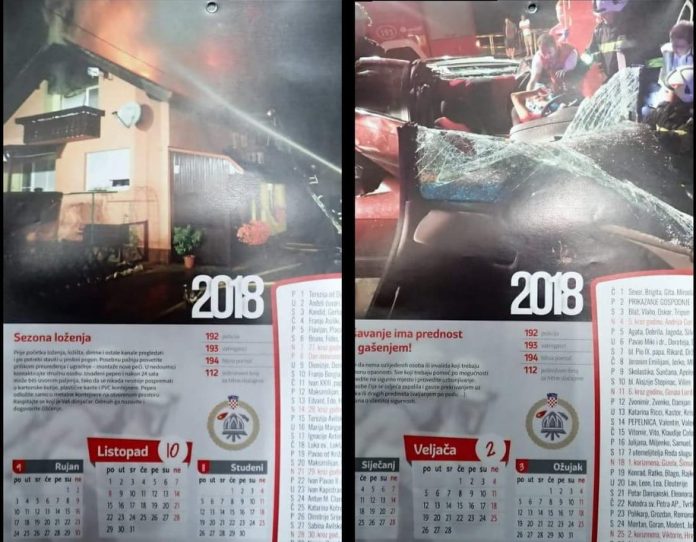 Kalendar vatrogasaca za 2018. godinu