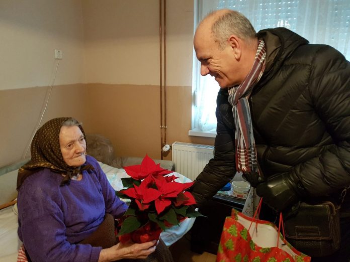 Načelnik Hajdarović posjetio je najstariju mještanku Mariju Kocijan