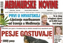 Međimurske novine - naslovnica br. 1169