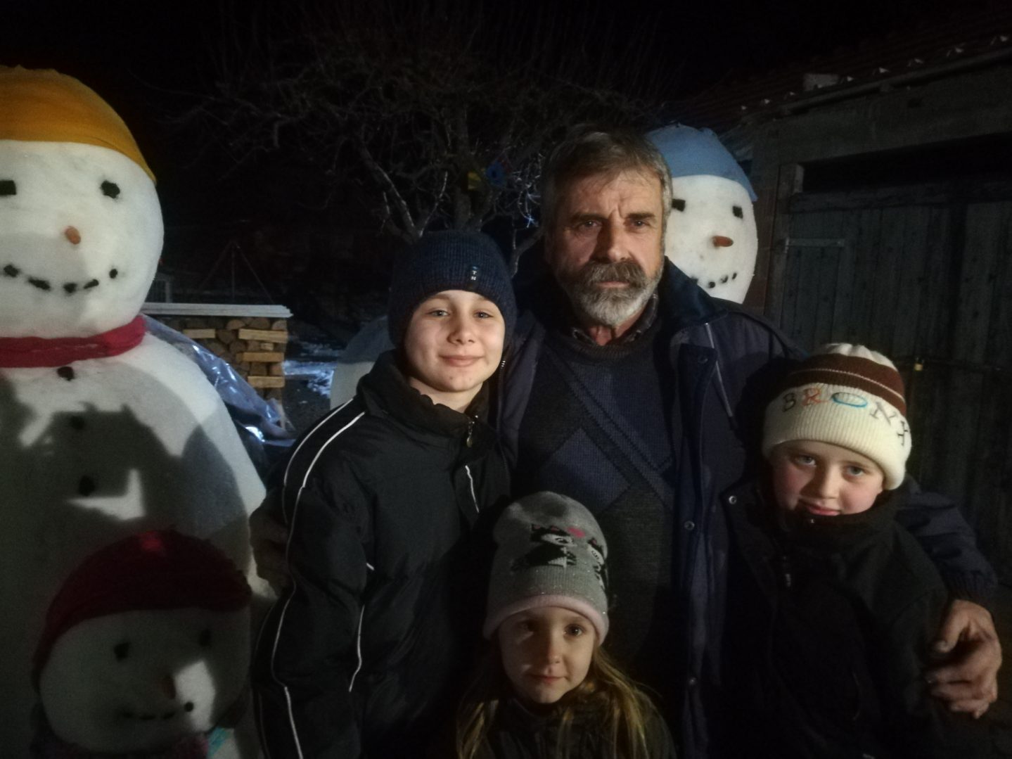 obitelj snjegovića Dunjkovec