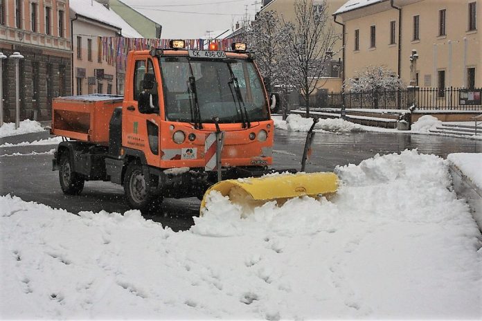 zimska služba Čakovec snijeg