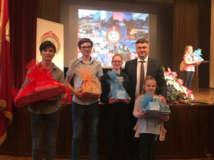 Hrvatska vatrogasna zajednica natječaj nagrađeni učenici