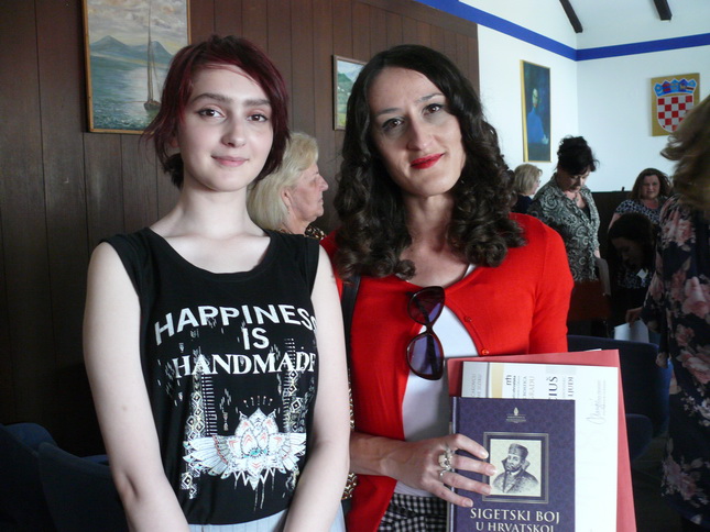 Učenica Eva Marciuš i mentorica Ana Horvat
