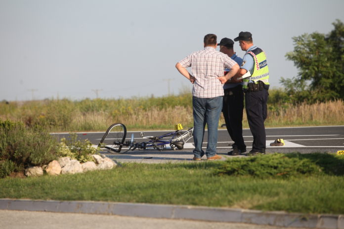 Prometna nesreća Sveti Križ biciklist poginuo