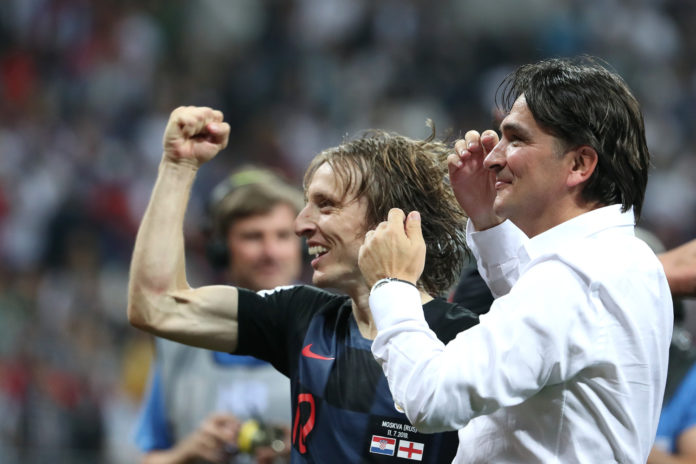 Luka Modrić Zlatko Dalić