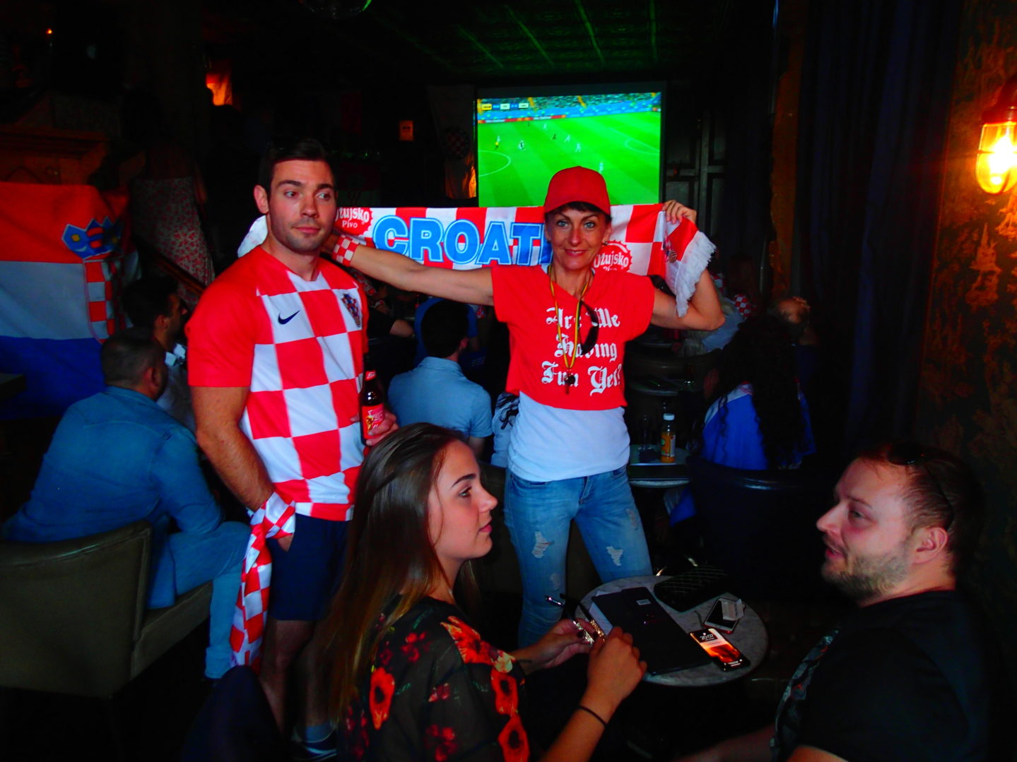 Hrvatski navijači u Londonu