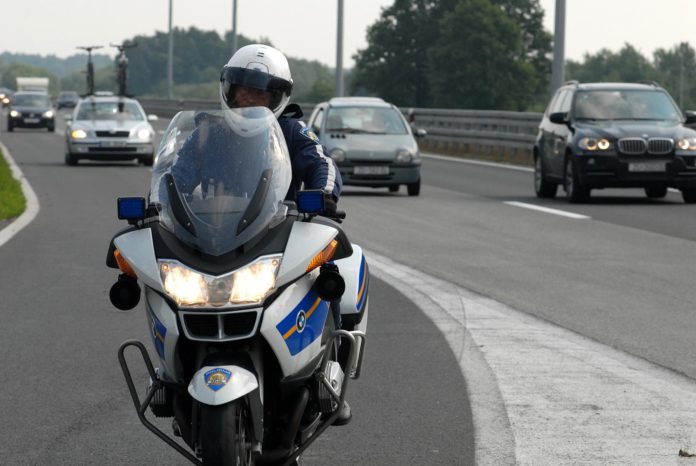 policajac motor autocesta