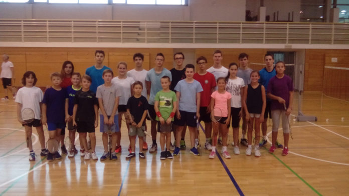 Badmintonski klub Međimurje pripreme1