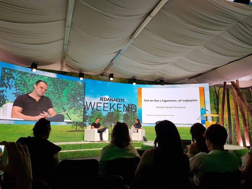 Kristian Novak na Weekend Media Festivalu 