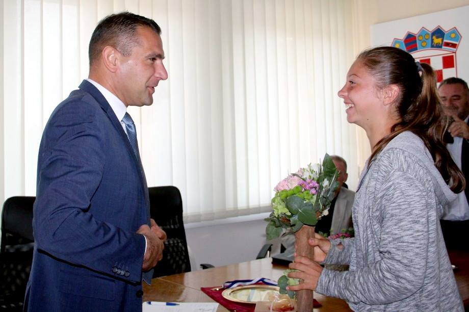 Župan Posavec i Antonia Ružić