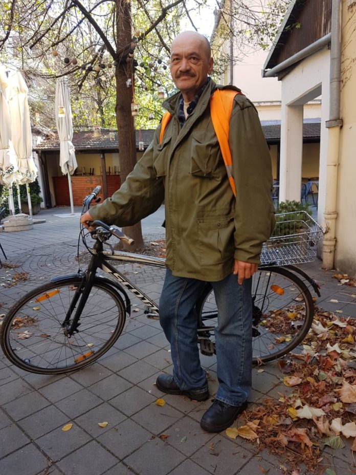 Boris Kunšten i danas biciklira