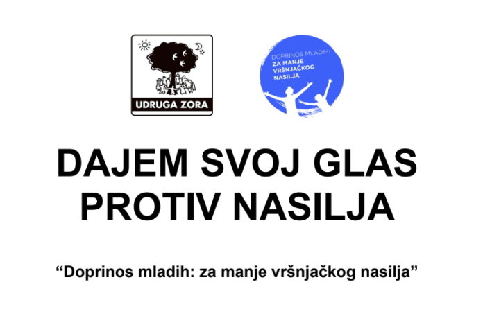 Doprinos mladih: za manje vršnjačkog nasilja