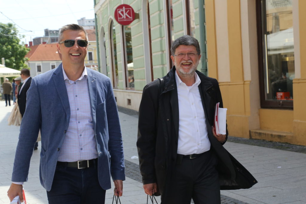 Stjepan Kovač i Tonino Picula