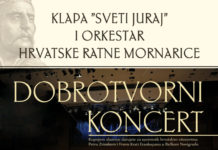 Plakat koncert Klape i Orkestra HRM