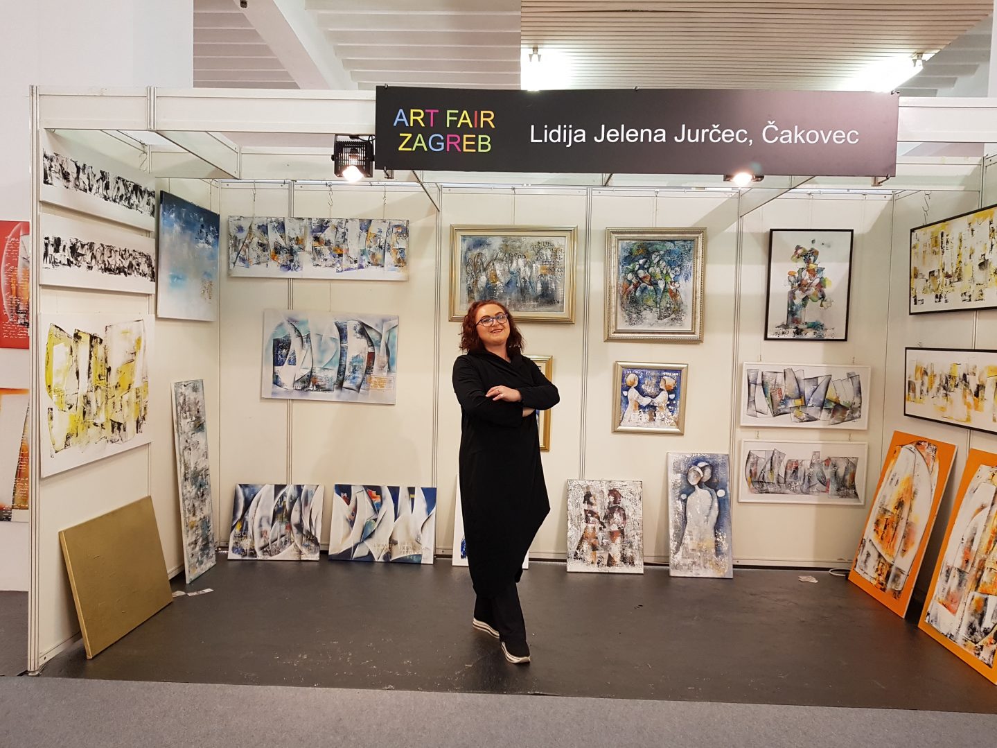 Lidija Jelena Jurčec Art Fair Zagreb 01