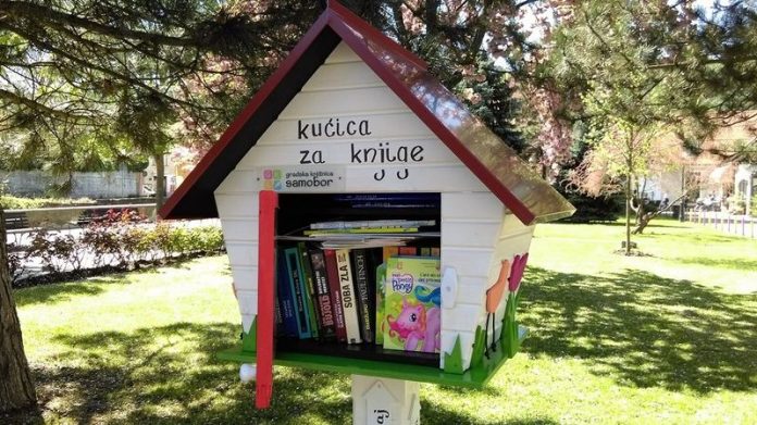 Ovako izgleda kućica za knjige u Samoboru, foto: ilustracija