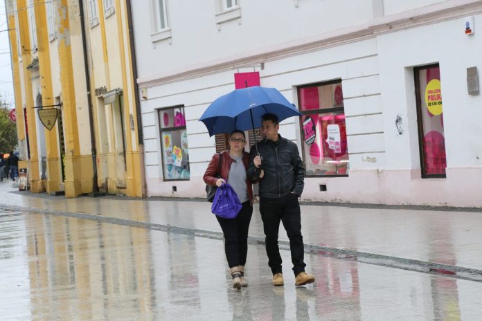 vremenska prognoza kiša