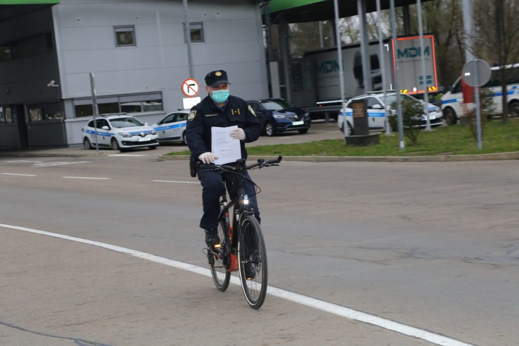 Damir Leček, voditelj smjene na granici