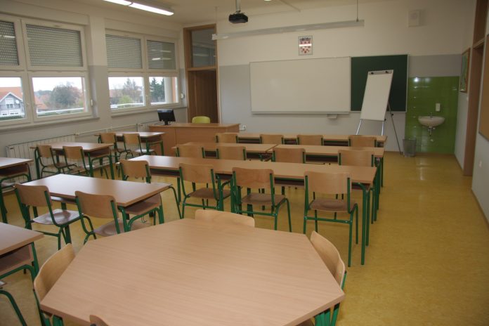 učionica/razred OŠ Orehovica