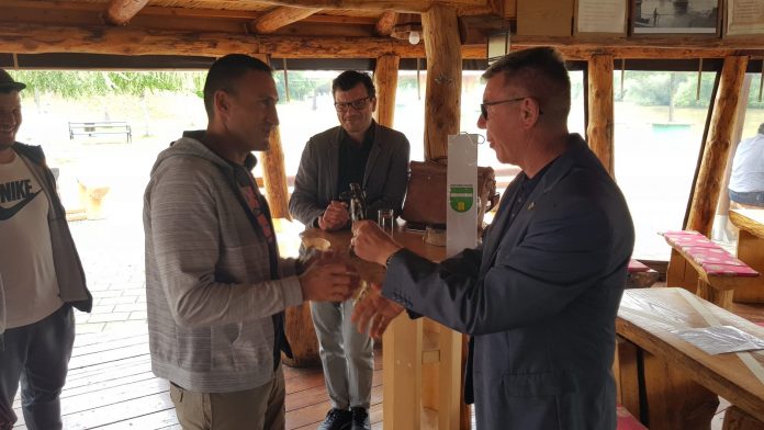 Giovanni Cernogoraz prije odlaska na natjecanje u Berlin posjetio