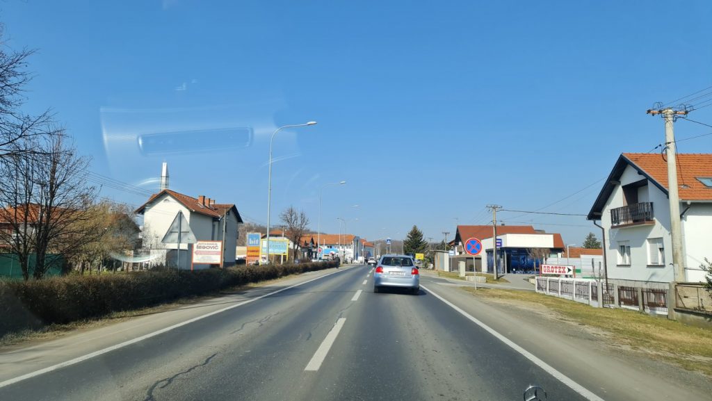 Zastoj na cesti u Šenkovcu