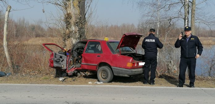 Nesreća uz kanal, foto: Zlatko Vrzan