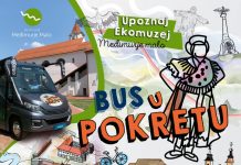 bus u pokretu