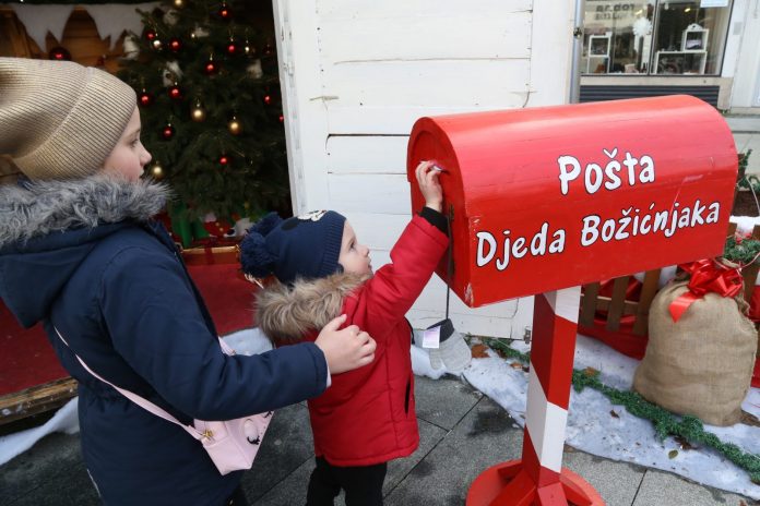Pošta Djeda Božićnjaka u Čakovcu, foto: Zlatko Vrzan