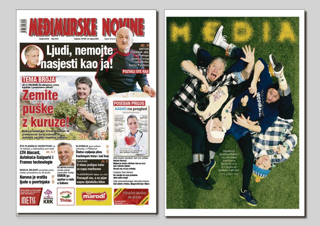 Međimurske novine naslovnice 1379
