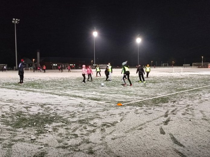NK Međimurje, nogometašice početnice trening ne propuštaju unatoč zimi