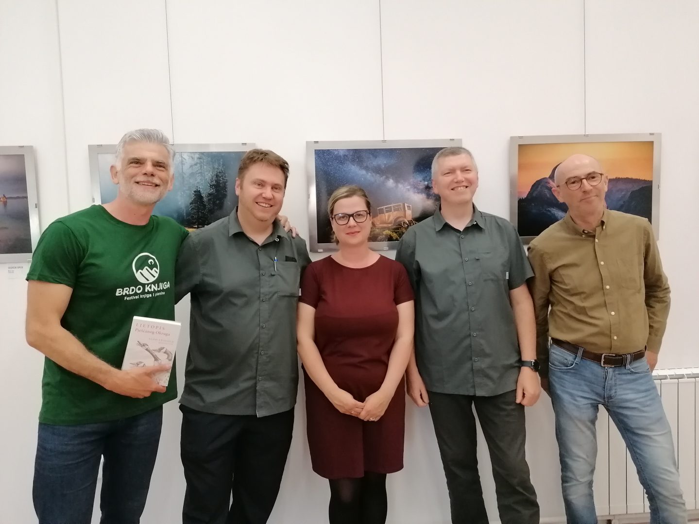 Davorin Mance, Siniša Golub i organizatori Festivala
