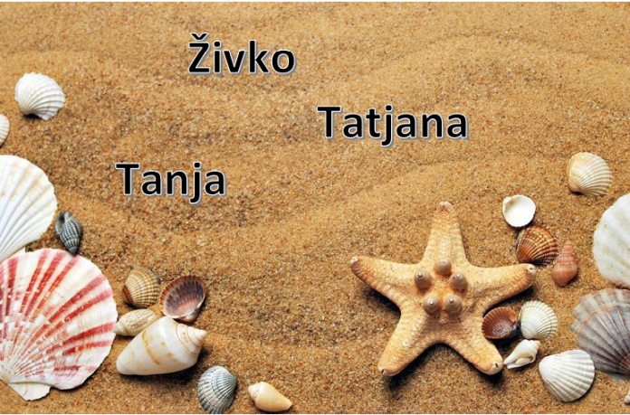 Živko, Tanja, Tatjana