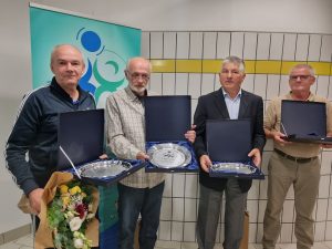 Josip Zbiljski, Vinko Grgić, Mladen Dešić i Vladimir Novak