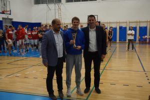 Završnica K. Posavec, M. Novak i D. Perčić KK Međimurje 3. mjesto na turniru