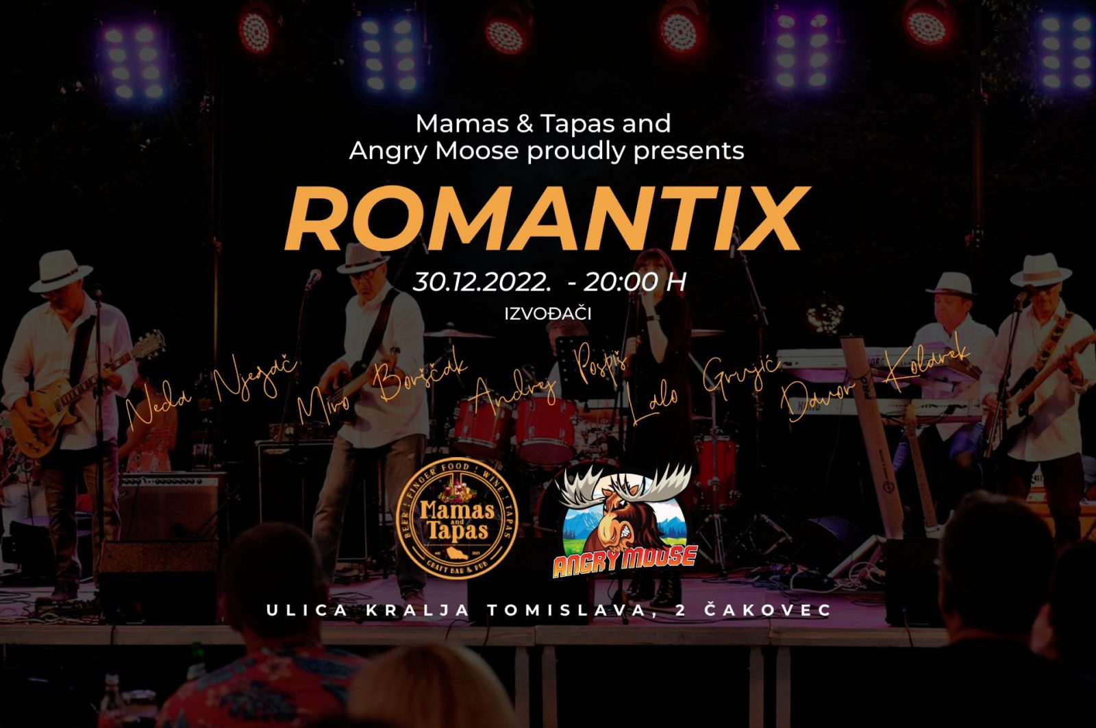 Friday night live u Mamas&Tapas baru: Nastupa Romantix Eurythmics cover ...