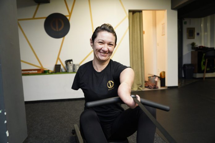 Dubravka Novak unatoč svojem invaliditetu redovito vježba u Fit by Ines u Čakovcu